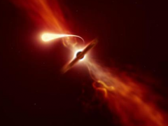 黑洞撕裂恒星瞬间画面公开，科学家称之为吃意大利面